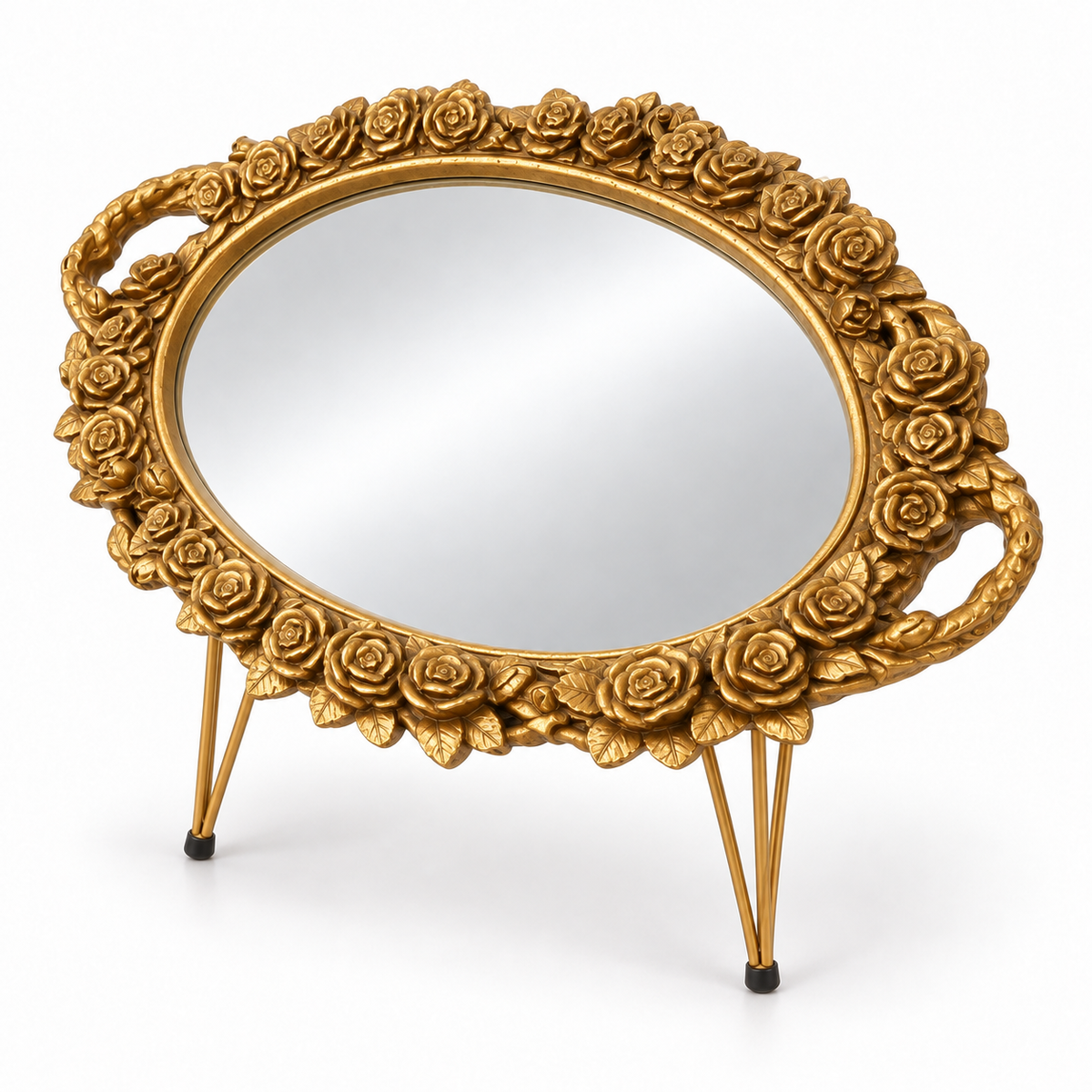 Rosette Mirror Tray